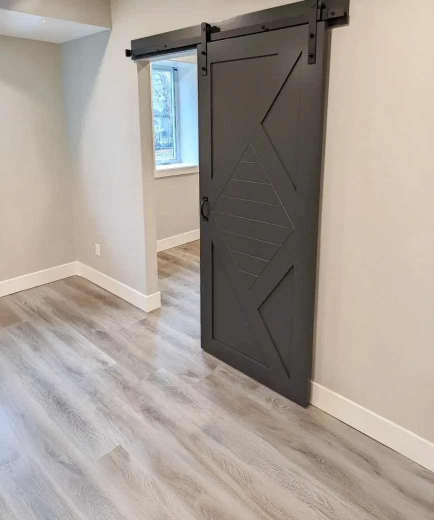 Diamond Panel barn door