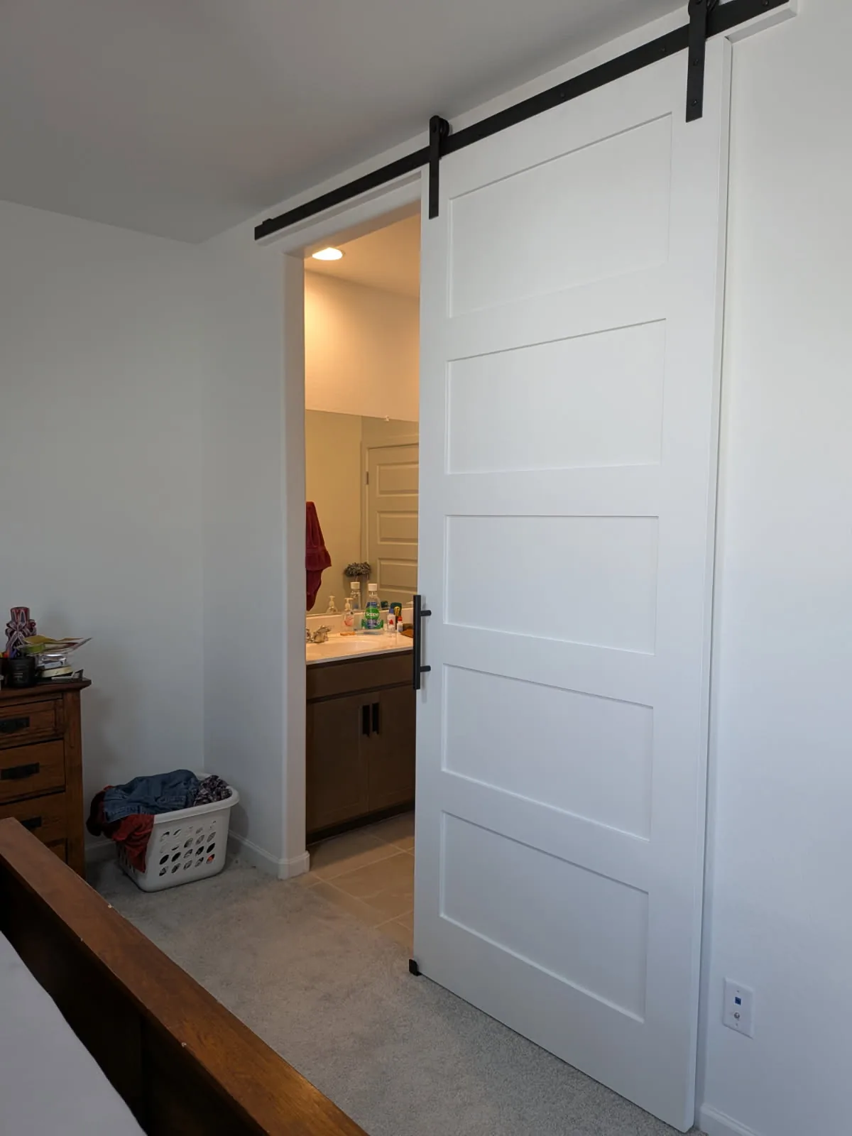 Modern 5 Panel Shaker barn door
